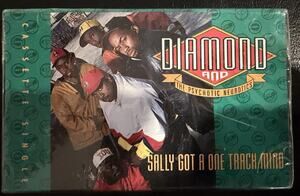 Diamond D Sally Got A One Track Mind Hip Hop Cassette Single